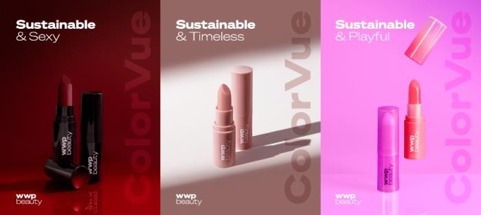 WWP Beauty’s ColorVue Lipstick proves sustainability can be sexy, timeless and playful